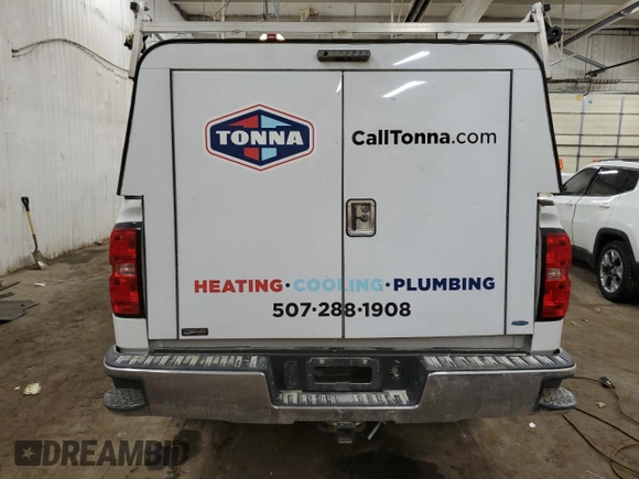 2014 Chevrolet Silverado 1500 Work Truck with VIN 1GCNKPEHXEZ324907, listed as a Copart auction lot 87669765 with 99,675 mi miles and Salvage Title. Bid and sale history available at DreamBid. Image 6.