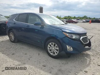 2019 Chevrolet Equinox LT with VIN 2GNAXKEV9K6272063, listed as a Copart auction lot 55803365 with 102,425 mi miles and Salvage title. Bid and sale history available at DreamBid. Image 4.