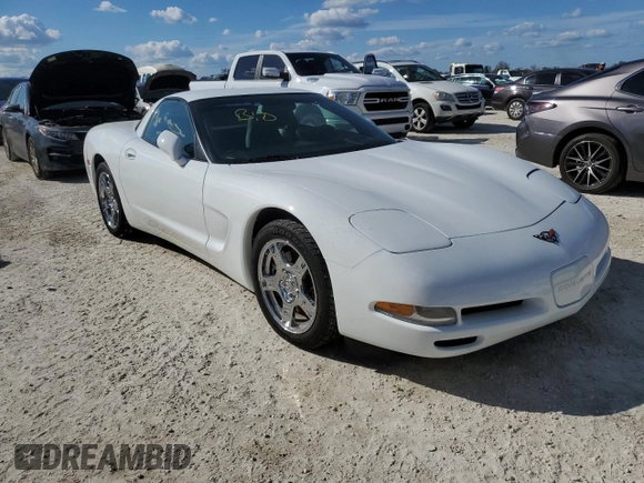 1999 Chevrolet Corvette with VIN 1G1YY22G6X5117332, listed as a Copart auction lot 77683134 with 0 mi miles and Salvage Title. Bid and sale history available at carsss.com. Image 4.