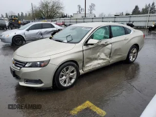 2014 Chevrolet Impala LT with VIN 2G1125S39E9239748, listed as a Copart auction lot 49999025 with 150,233 mi miles and Salvage Title. Bid and sale history available at DreamBid. Image 1.