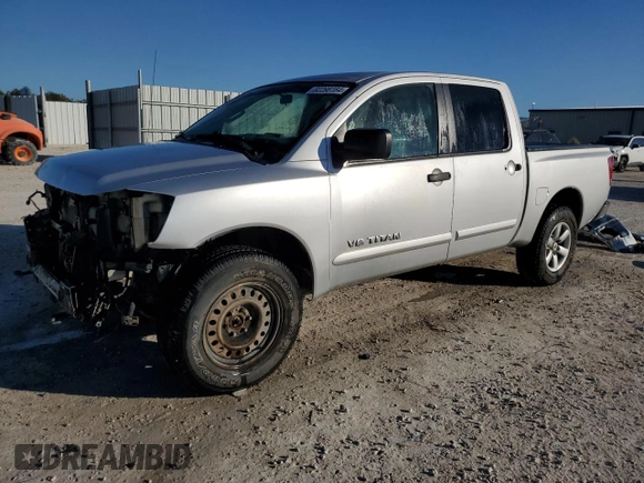 2013 Nissan Titan S with VIN 1N6AA0EJXDN302842, listed as a Copart auction lot 82298164 with 137,526 mi miles and Salvage Title. Bid and sale history available at carsss.com. Image 1.