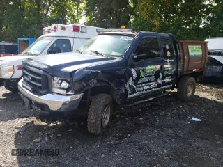 2003 Ford F-350 XL with VIN 1FTSX31P63EB83848, listed as a Copart auction lot 72834204 with 238,549 mi miles and Salvage Title. Bid and sale history available at DreamBid. Image 1.