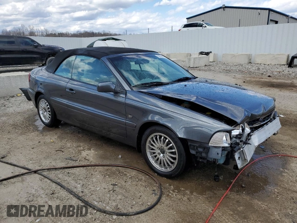 2004 Volvo C70 with VIN YV1NC63D14J041360, listed as a Copart auction lot 50709895 with 105,687 mi miles and Non Repairable. Bid and sale history available at carsss.com. Image 4.