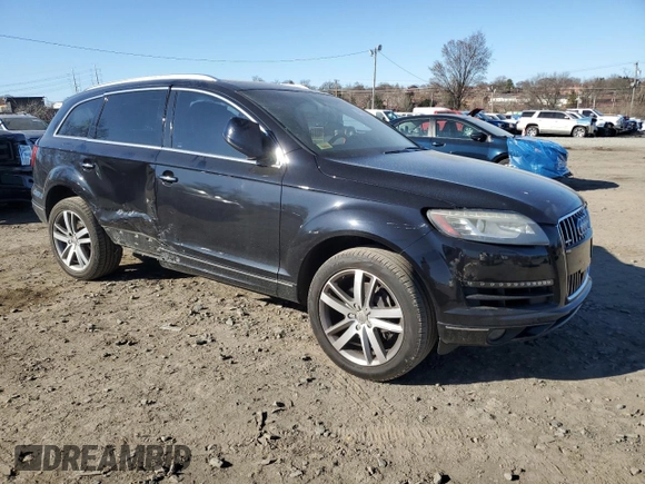 2014 Audi Q7 3.0T Premium Plus with VIN WA1LGBFE2ED019182, listed as a Copart auction lot 49526955 with 92,965 mi miles and Salvage Title. Bid and sale history available at carsss.com. Image 4.