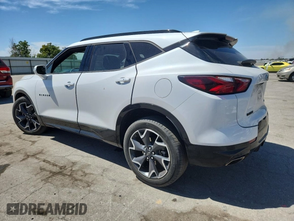 2020 Chevrolet Blazer RS with VIN 3GNKBERS4LS717851, listed as a Copart auction lot 58270685 with 23,674 mi miles and Salvage title. Bid and sale history available at DreamBid. Image 2.