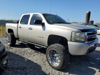2009 Chevrolet Silverado 1500 LT with VIN 3GCEC23J49G166172, listed as a Copart auction lot 46157755 with 0 mi miles and Salvage Title. Bid and sale history available at carsss.com. Image 4.