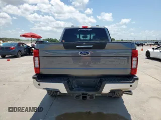 2022 Ford F-250 XL with VIN 1FT8W2BTXNEE16815, listed as a Copart auction lot 61967185 with 116,527 mi miles and Salvage title. Bid and sale history available at DreamBid. Image 6.