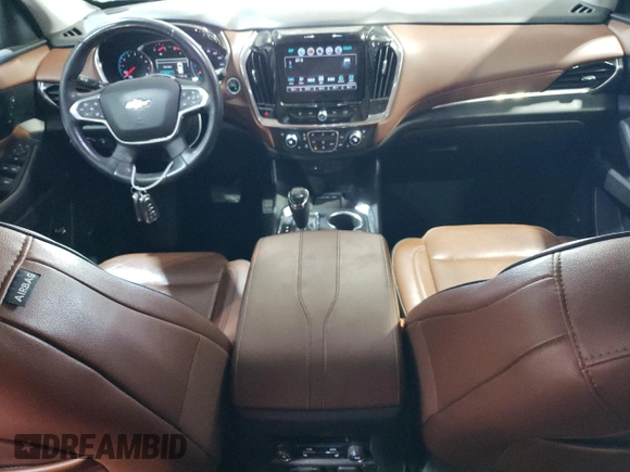 2018 Chevrolet Traverse High Country z VIN 1GNEVKKW6JJ220735, wystawiony jako Copart lot #56122855 z przebiegiem 107 211 mil mil oraz Szkoda całkowita • Salvage title. Historia ofert i sprzedaży dostępna na DreamBid. Obrazek 8.