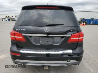 2017 Mercedes-Benz GLS 450 with VIN 4JGDF6EE6HA987647, listed as a Copart auction lot 53255364 with 73,641 mi miles and Salvage Title. Bid and sale history available at DreamBid. Image 6.