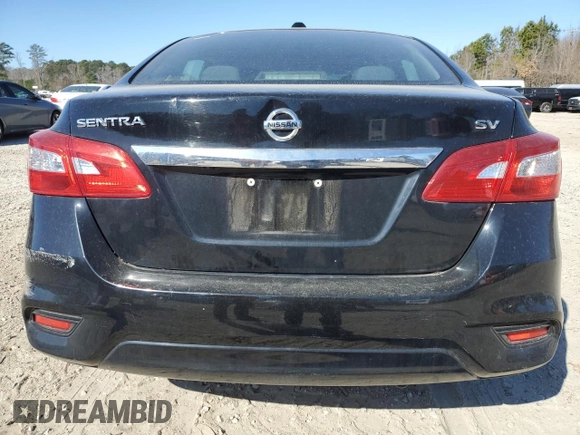2019 Nissan Sentra SV with VIN 3N1AB7AP6KY297113, listed as a Copart auction lot 47485735 with 134,271 mi miles and Clean Title. Bid and sale history available at DreamBid. Image 6.