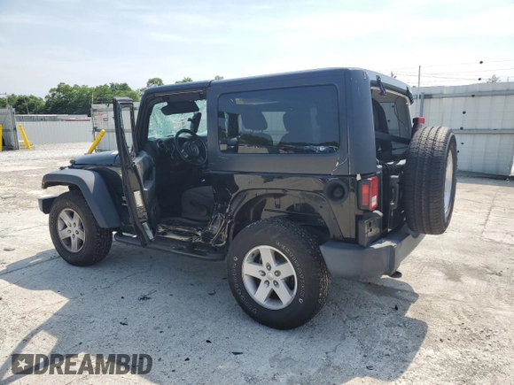 2018 Jeep Wrangler Willys Wheeler W с VIN 1C4AJWAG7JL860204, выставлен на аукционе Copart как лот 60683605 с пробегом 59 606 миль миль и Списание • Salvage title. История ставок и продаж доступна на DreamBid. Изображение 2.
