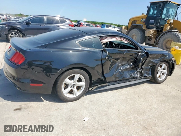 2016 Ford Mustang V6 with VIN 1FA6P8AM3G5278884, listed as a Copart auction lot 52386675 with 82,207 mi miles and Salvage title. Bid and sale history available at DreamBid. Image 3.