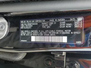 2023 Volvo XC60 Plus Bright Theme с VIN YV4L12RNXP1300408, выставлен на аукционе Copart как лот 56720325 с пробегом 17 584 миль миль и Списание • Salvage title. История ставок и продаж доступна на DreamBid. Изображение 13.