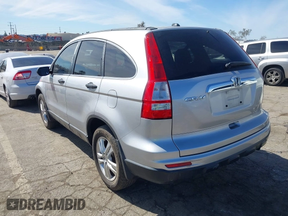 2010 Honda CR-V EX with VIN 5J6RE3H54AL039551, listed as a IAAI auction lot 41651195 with 204,532 mi miles and . Bid and sale history available at carsss.com. Image 3.