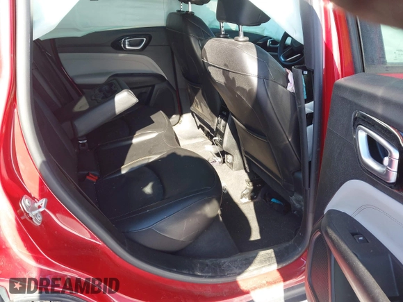 2023 Jeep Compass (RED) Edition with VIN 3C4NJDCN0PT514252, listed as a IAAI auction lot 41575768 with 25,156 mi miles and . Bid and sale history available at DreamBid. Image 8.