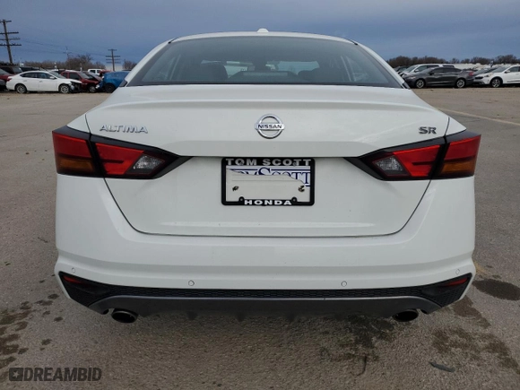 2022 Nissan Altima 2.5 SR with VIN 1N4BL4CV9NN399652, listed as a Copart auction lot 48742985 with 51,088 mi miles and Salvage Title. Bid and sale history available at carsss.com. Image 6.
