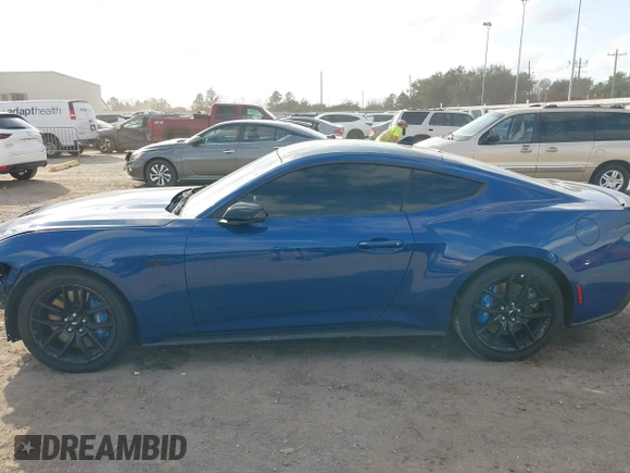 2024 Ford Mustang GT with VIN 1FA6P8CF1R5410493, listed as a IAAI auction lot 41394670 with 21,985 mi miles and . Bid and sale history available at DreamBid. Image 15.