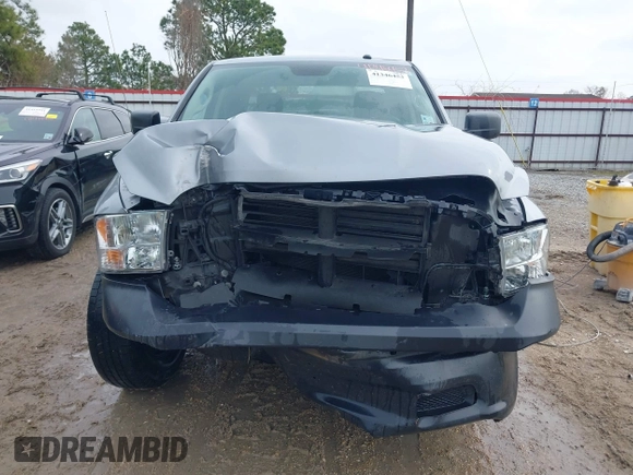 2023 Ram 1500 Classic Tradesman with VIN 3C6RR6KGXPG656150, listed as a IAAI auction lot 41346453 with 57,147 mi miles. Bid and sale history available at carsss.com. Image 13.
