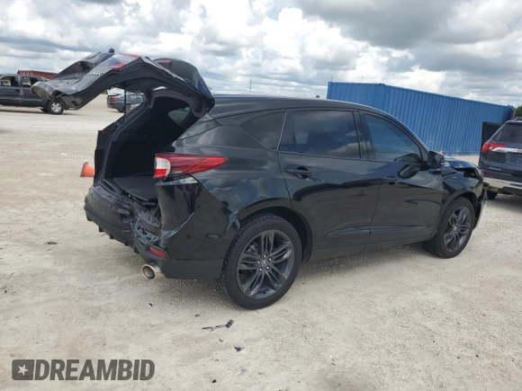2022 Acura RDX w/A-Spec Package with VIN 5J8TC1H6XNL003949, listed as a Copart auction lot 70882104 with 19,847 mi miles and Salvage Title. Bid and sale history available at carsss.com. Image 3.