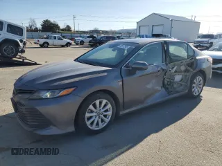 2020 Toyota Camry LE with VIN 4T1C11AK7LU928719, listed as a Copart auction lot 48617945 with 106,123 mi miles and Salvage Title. Bid and sale history available at carsss.com. Image 1.