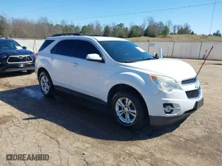 2012 Chevrolet Equinox LT w/2LT with VIN 2GNALPEK8C1182562, listed as a IAAI auction lot 41749080 with 151,586 mi miles. Bid and sale history available at carsss.com. Image 1.
