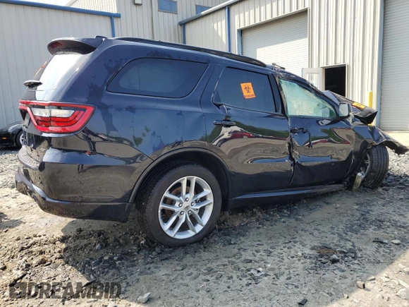 2024 Dodge Durango GT Plus with VIN 1C4RDJDGXRC192516, listed as a Copart auction lot 57292615 with Not provided miles and Non repairable. Bid and sale history available at DreamBid. Image 3.