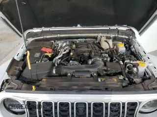 2024 Jeep Wrangler Sahara z VIN 1C4PJXEG8RW264328, wystawiony jako Copart lot #57106615 z przebiegiem 14 890 mil mil oraz Szkoda całkowita • Salvage title. Historia ofert i sprzedaży dostępna na DreamBid. Obrazek 12.