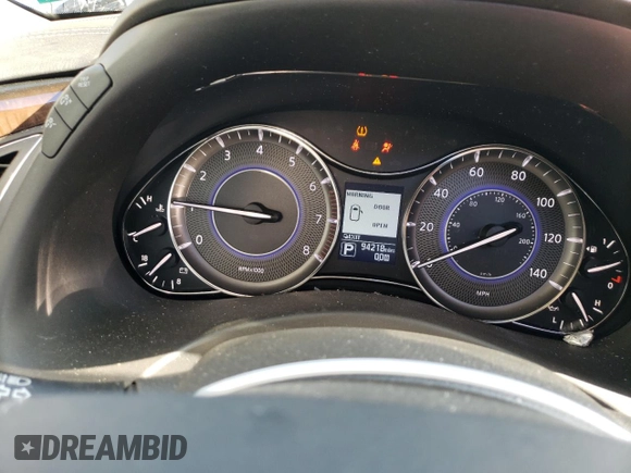 2018 Infiniti QX56 8-passenger with VIN JN8AZ2NC9J9440597, listed as a Copart auction lot 78567424 with 94,218 mi miles and Salvage Title. Bid and sale history available at carsss.com. Image 9.