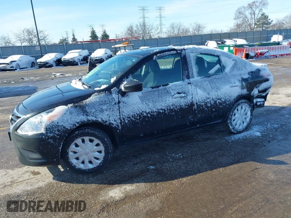 2016 Nissan Versa SV with VIN 3N1CN7AP8GL878746, listed as a IAAI auction lot 41845601 with 118,649 mi miles. Bid and sale history available at carsss.com. Image 2.