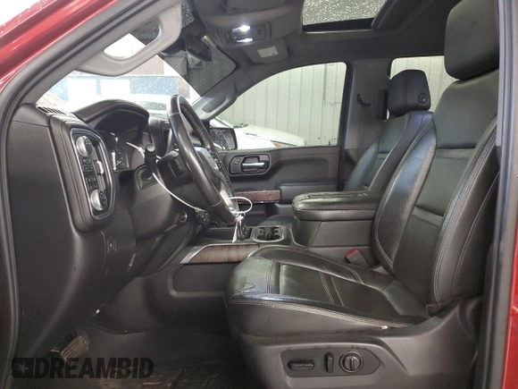 2020 GMC Sierra 1500 Denali with VIN 1GTU9FED3LZ324811, listed as a Copart auction lot 57488515 with 79,018 mi miles and Salvage title. Bid and sale history available at DreamBid. Image 7.