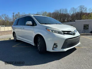2018 Toyota Sienna XLE with VIN 5TDDZ3DCXJS208107, listed as a Copart auction lot 54538135 with 173,741 mi miles and Clean title. Bid and sale history available at DreamBid. Image 4.