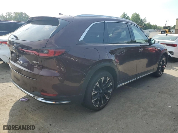 2024 Mazda CX-90 PHEV Premium with VIN JM3KKDHA2R1103944, listed as a Copart auction lot 69036774 with NaN miles and Salvage Title. Bid and sale history available at carsss.com. Image 3.