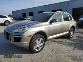 2008 Porsche Cayenne Turbo with VIN WP1AC29P28LA82247, listed as a Copart auction lot 43200365 with 0 mi miles and Clean Title. Bid and sale history available at carsss.com. Image 1.