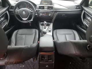 2014 BMW 3 Series 328i with VIN WBA3C1C56EK108374, listed as a Copart auction lot 52902485 with 136,407 mi miles and Salvage Title. Bid and sale history available at carsss.com. Image 9.