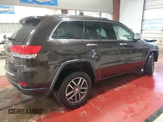 2017 Jeep Grand Cherokee Limited with VIN 1C4RJFBG1HC641024, listed as a Copart auction lot 52885535 with 106,044 mi miles and Salvage Title. Bid and sale history available at carsss.com. Image 3.