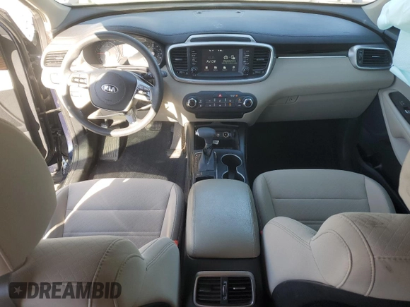 2019 Kia Sorento LX with VIN 5XYPG4A33KG501505, listed as a Copart auction lot 49812925 with 75,718 mi miles and Salvage Title. Bid and sale history available at DreamBid. Image 8.