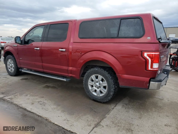 2017 Ford F-150 XL with VIN 1FTEW1CP9HKC53868, listed as a Copart auction lot 47577665 with 51,689 mi miles and Salvage Title. Bid and sale history available at carsss.com. Image 2.