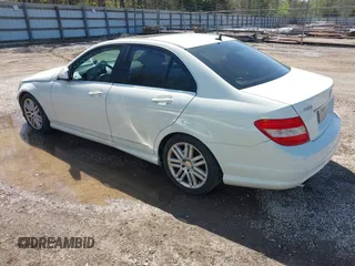 2009 Mercedes-Benz C-Class 3.0L Sport with VIN WDDGF54X39F279137, listed as a IAAI auction lot 41978124 with 139,658 mi miles. Bid and sale history available at carsss.com. Image 3.