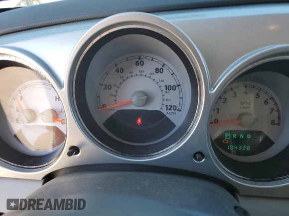 2006 Chrysler PT Cruiser Touring with VIN 3A4FY58B76T284867, listed as a Copart auction lot 80844874 with 104,328 mi miles and Clean Title. Bid and sale history available at DreamBid. Image 9.