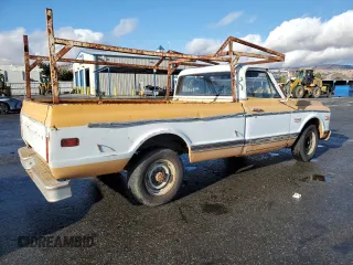 1972 GMC Sierra 1500 with VIN TCE242F710681, listed as a Copart auction lot 80394564 with 79,425 mi miles and Clean Title. Bid and sale history available at DreamBid. Image 3.