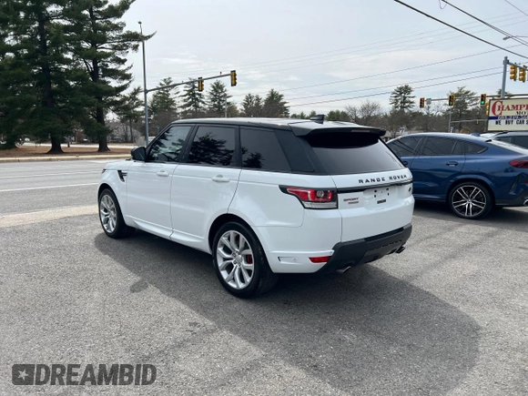 2017 Land Rover Range Rover Sport Autobiography with VIN SALWV2FE7HA135324, listed as a Copart auction lot 51818805 with 157,467 mi miles and Clean Title. Bid and sale history available at carsss.com. Image 3.
