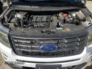 2016 Ford Utility Police Interceptor with VIN 1FM5K8AR8GGB96813, listed as a Copart auction lot 75192584 with 120,092 mi miles and Non Repairable. Bid and sale history available at carsss.com. Image 12.
