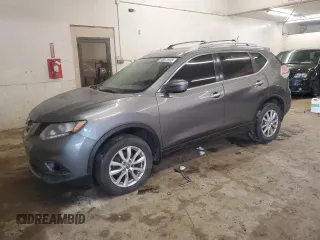 2016 Nissan Rogue SV z VIN KNMAT2MV1GP593270, wystawiony jako Copart lot #58072585 z przebiegiem 87 902 mil mil oraz Czysty tytuł • Clean title. Historia ofert i sprzedaży dostępna na DreamBid. Obrazek 1.