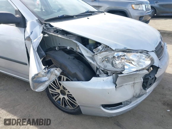 2008 Toyota Corolla CE with VIN 1NXBR32E68Z020360, listed as a IAAI auction lot 41109113 with 63,962 mi miles and . Bid and sale history available at DreamBid. Image 6.
