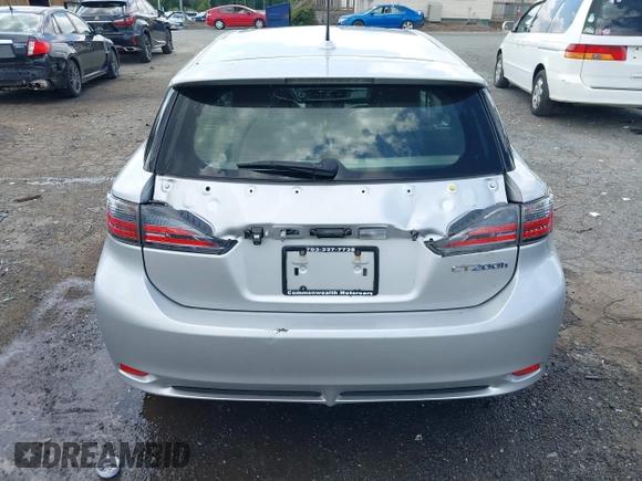 2012 Lexus CT 200h with VIN JTHKD5BH3C2104986, listed as a IAAI auction lot 42730437 with 132,125 mi miles and . Bid and sale history available at DreamBid. Image 16.