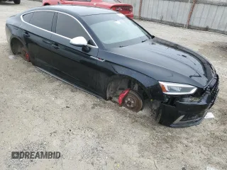 2019 Audi S5 Sportback Premium Plus z VIN WAUB4CF53KA014745, wystawiony jako Copart lot #75128624 z przebiegiem 71 446 mil mil oraz Czysty tytuł • Clean title. Historia ofert i sprzedaży dostępna na DreamBid. Obrazek 4.