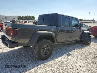 2023 Jeep Gladiator Sport z VIN 1C6HJTAG1PL577844, wystawiony jako Copart lot #73632474 z przebiegiem 20 527 mil mil oraz Szkoda całkowita • Salvage title. Historia ofert i sprzedaży dostępna na DreamBid. Obrazek 3.