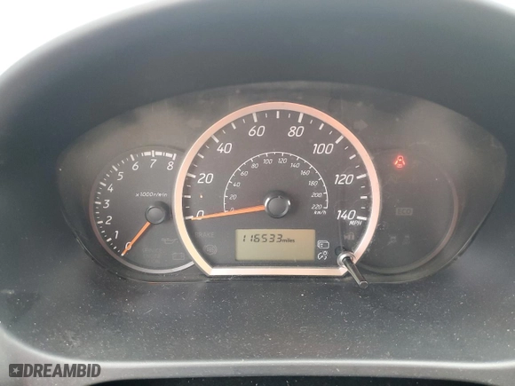 2015 Mitsubishi Mirage ES with VIN ML32A4HJ4FH001983, listed as a Copart auction lot 47608185 with 116,533 mi miles and Salvage Title. Bid and sale history available at carsss.com. Image 9.