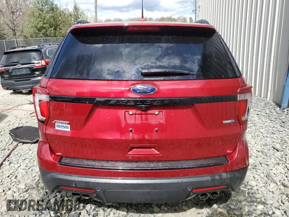 2018 Ford Explorer Sport with VIN 1FM5K8GT2JGB04928, listed as a Copart auction lot 49405445 with 75,708 mi miles and Clean Title. Bid and sale history available at DreamBid. Image 6.