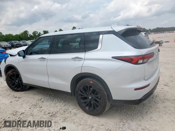 2023 Mitsubishi Outlander SE с VIN JA4J3UA80PZ018327, выставлен на аукционе Copart как лот 59672255 с пробегом 52 572 миль миль и Списание • Salvage title. История ставок и продаж доступна на DreamBid. Изображение 2.
